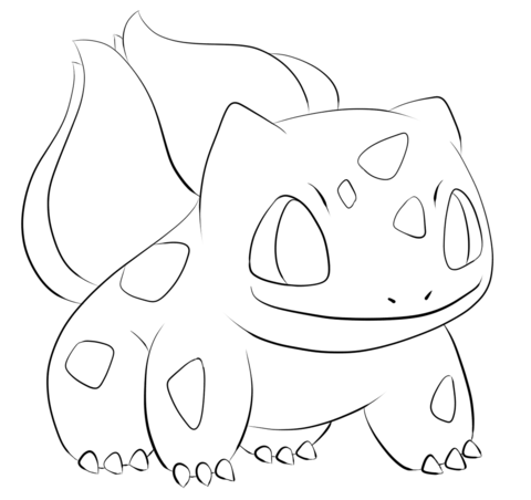 Bulbasaur  Coloring Page